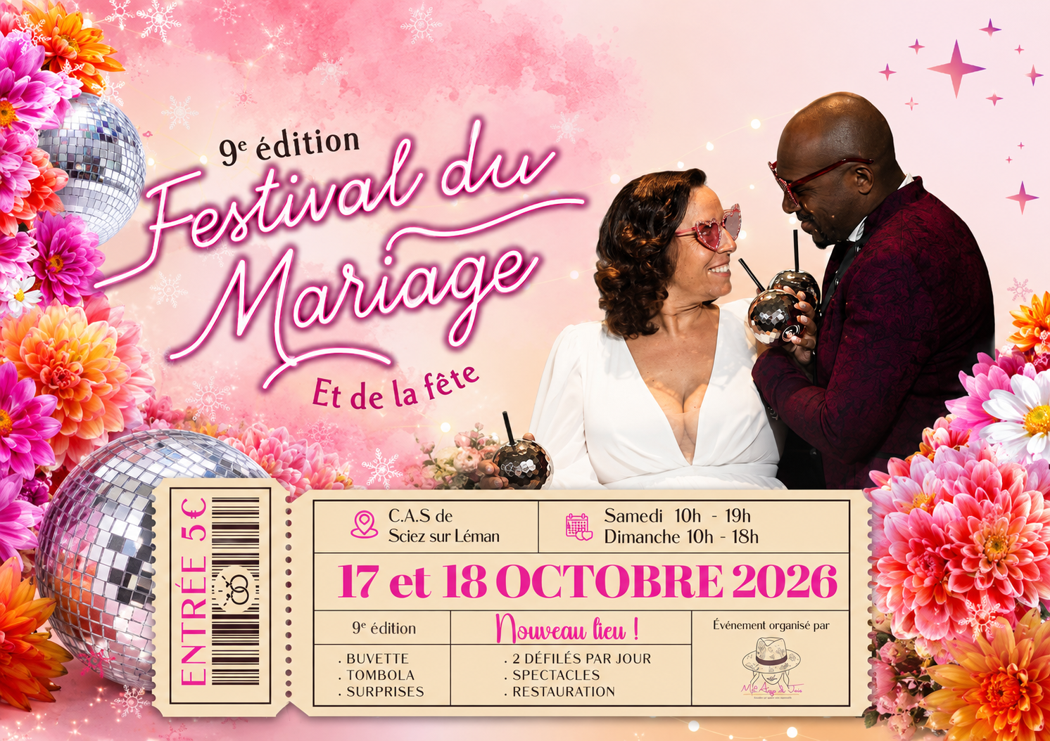 Lire la suite à propos de l’article Le Festival du Mariage revient pour sa 9e édition